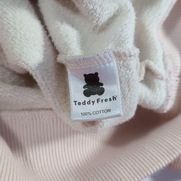 Unisex Teddy Fresh Pastel Teddy Monogram Hoodie • Size Large • NWOT - Picture 5 of 5